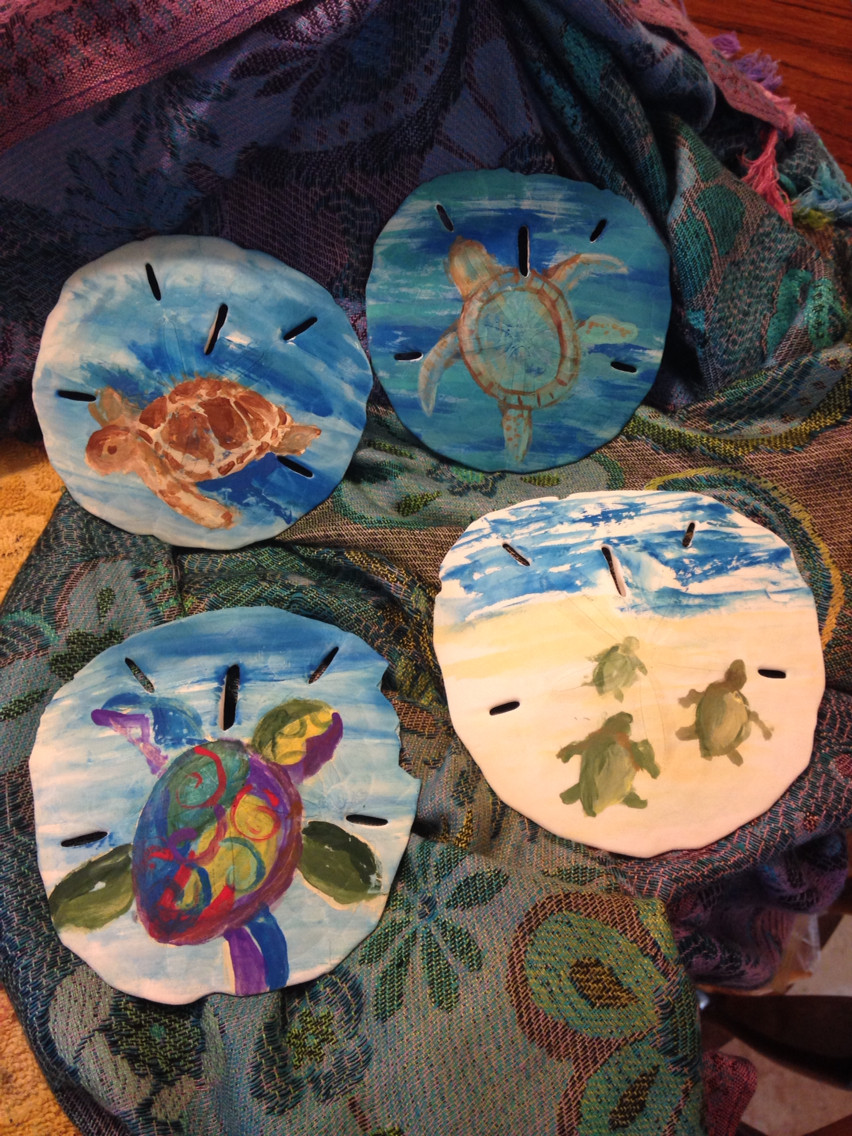 852x1136 Painting Sand Dollars Christmas Ideas Inspiration - Painting Sand Dollars