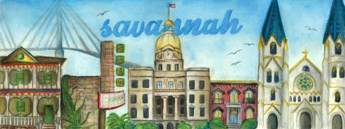 1200x450 Painters Savannah Ga River Marsh Painting Boat Painting Savannah - Painting Savannah Ga