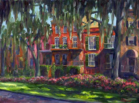 480x356 Savannah Azaleas - Painting Savannah Ga