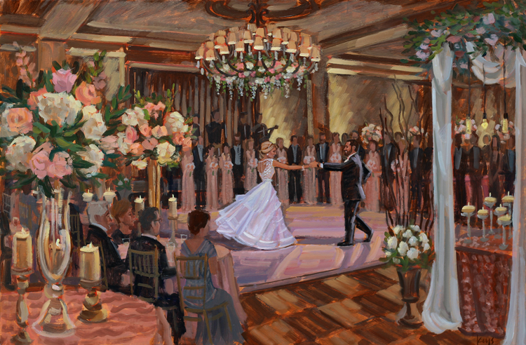 750x492 Gallery Wed On Canvas Live Event And Wedding Painting - Painting Savannah Ga