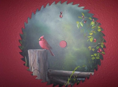 500x370 Painting On Saw Blade - Painting Saw Blades