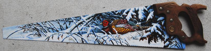 824x199 Walnut Street Studio Hand Painted Saws - Painting Saws