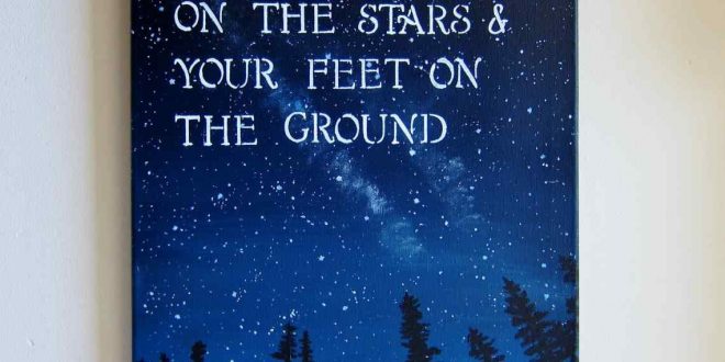 660x330 Inspirational Quotes Painted On Canvas Inspirational Quotes - Painting Sayings