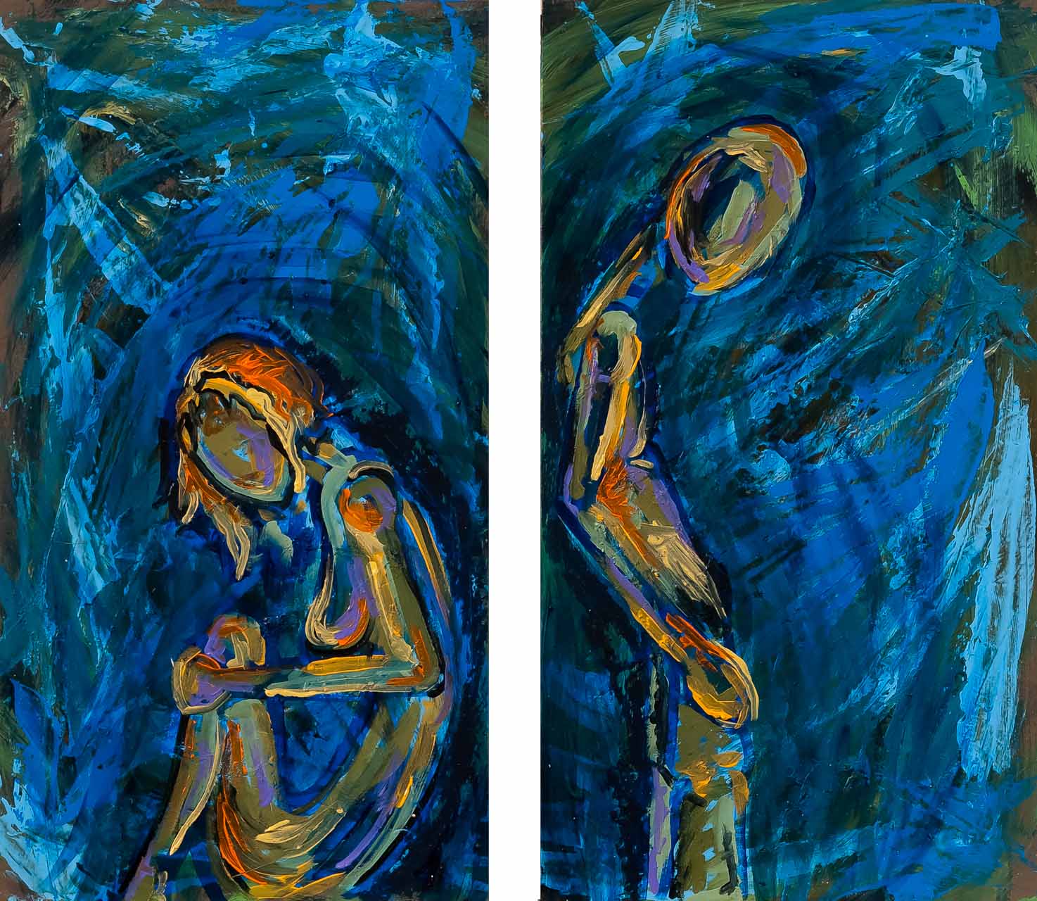 1474x1280 We Search For Another, A Body Of Paintings By Zed Martinez - Painting Search