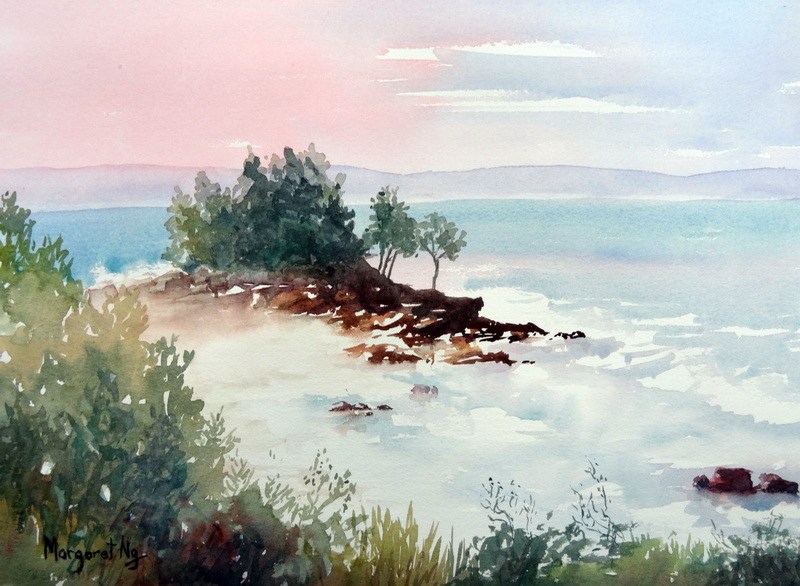 800x586 Painting Mood - Painting Seascapes In Watercolour