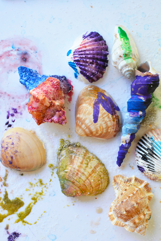 550x823 Painting Shells With Watercolors - Painting Seashells In Watercolor
