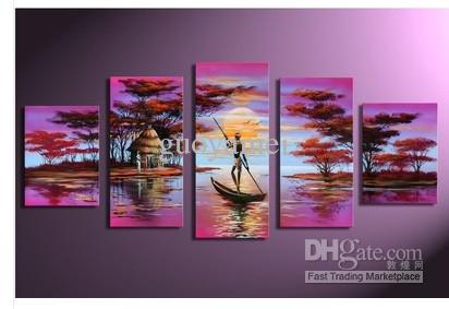 412x283 2018 Modern Abstract Large Canvas Art Oil Painting No Frame - Painting Series