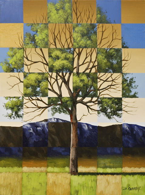 478x640 Surreal Timeline Tree Series 4 Lesson Set Acrylic Painting - Painting Series