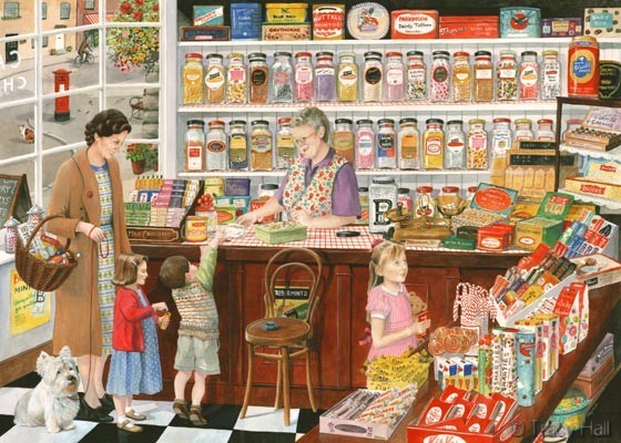 560x400 Nostalgic Sweet Shop - Painting Shop