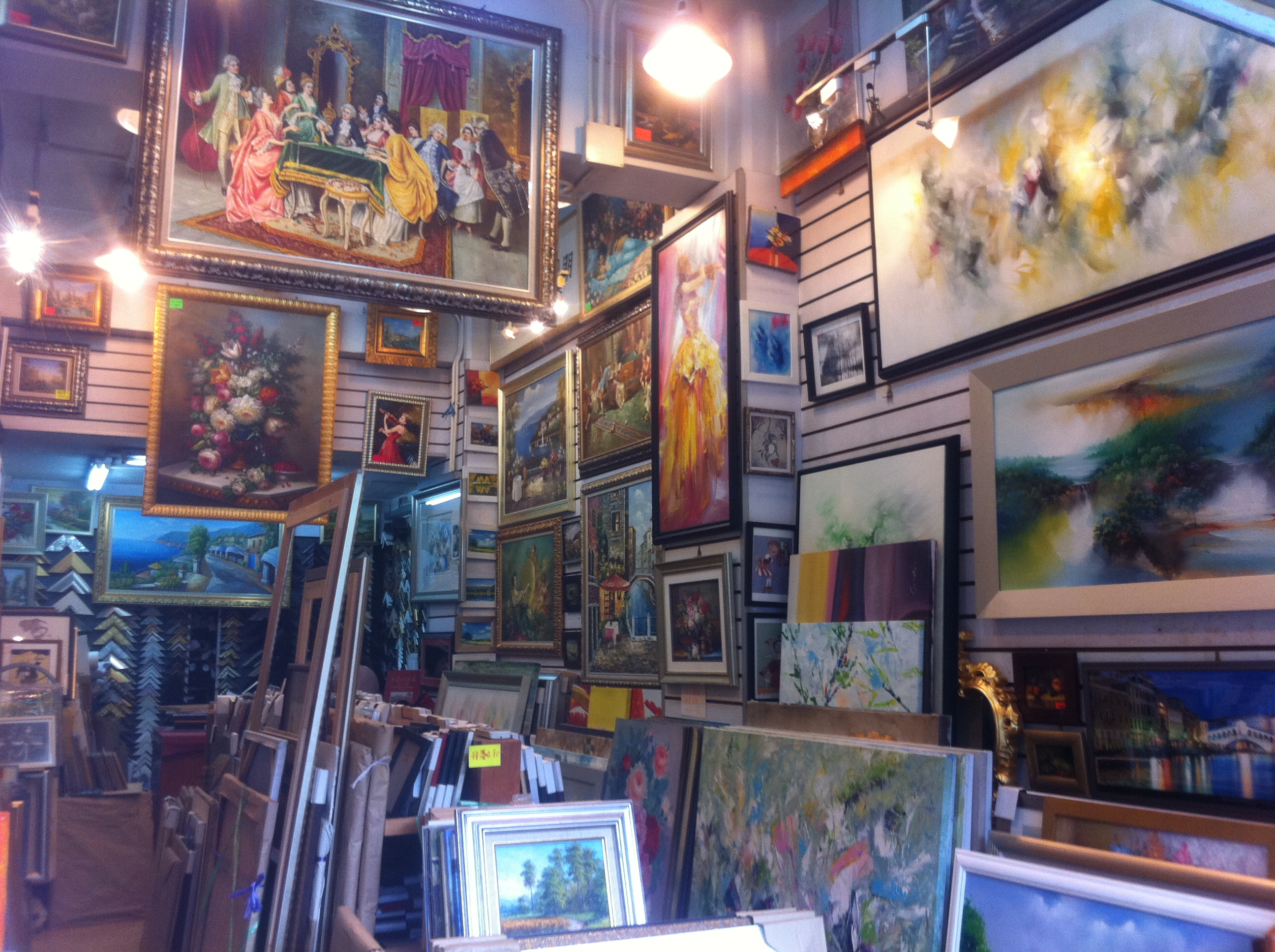 2592x1936 Filehk Causeway Road Bay View Mansion Painting Frame - Painting Shop