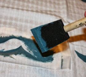 280x250 Diy Painted Shower Curtain Hometalk - Painting Shower Curtain