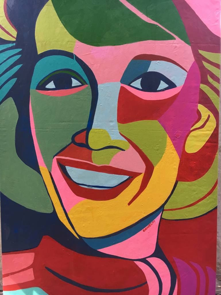 770x1027 Saatchi Art Palm Springs Celebrity Street Signs Series Dinah - Painting Signs