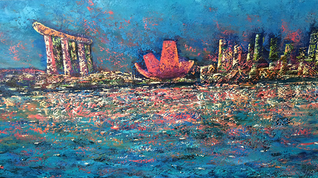 642x361 Wu Xueli's Of Solo Art Exhibition Singapore - Painting Singapore