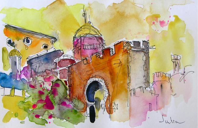650x421 Cadtle In Sintra (Miki De Goodaboom) - Painting Sintra