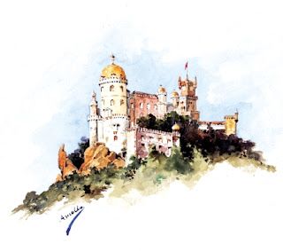 320x283 Watercolor - Painting Sintra