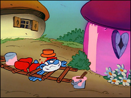 263x197 Smurf Love - Painting Smurf