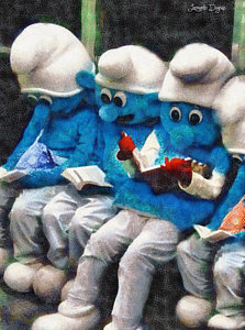 223x300 Smurf Paintings Fine Art America - Painting Smurf