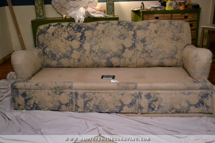 700x467 I Painted My Sofa! (Before Amp After) - Painting Sofa