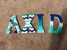236x177 Kappa Delta Sorority, Painted Wooden Letters Littles - Painting Sorority Letters