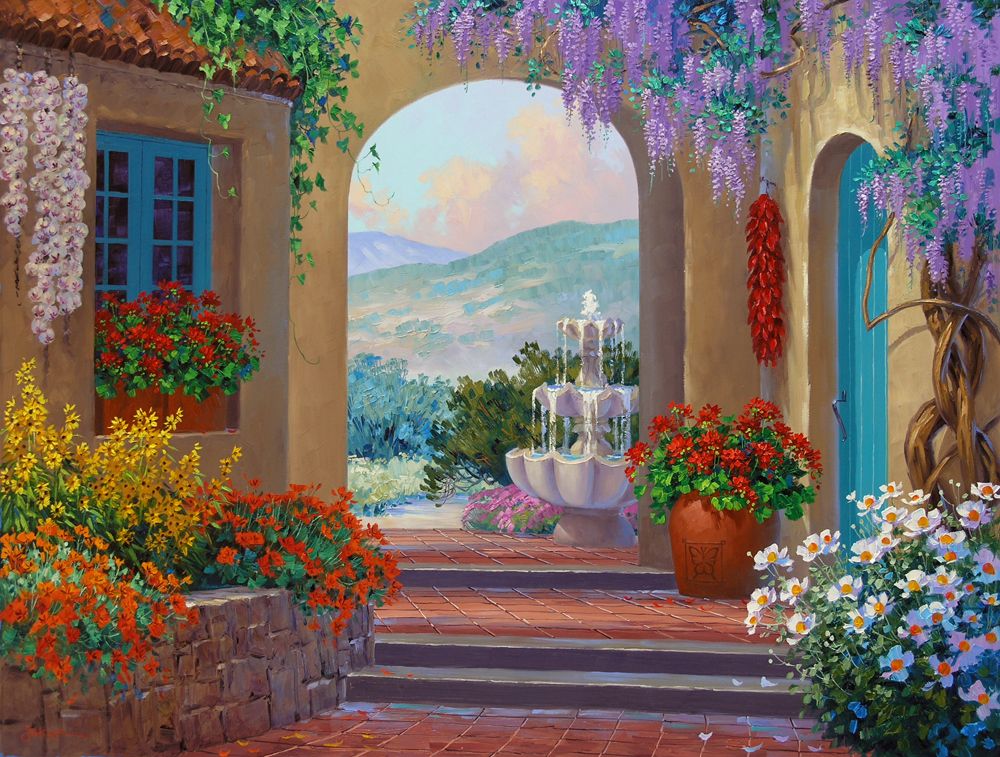1000x757 Southwest Enchantment Paintings - Painting Southwest
