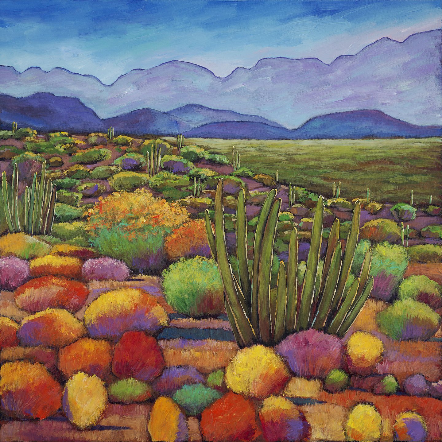 1440x1440 Southwest Landscape Art - Painting Southwest