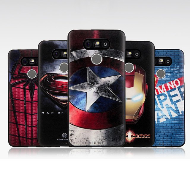 640x640 Online Shop For Lg G6 Case, 3d Relief Painting Soft Silicon Back - Painting Spiderman Online
