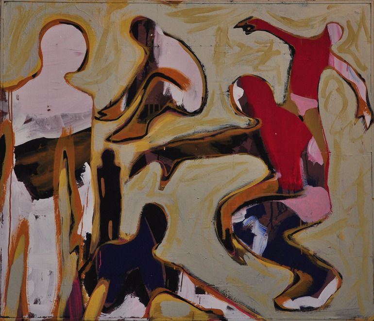 770x660 Saatchi Online Artist Paolo Figar Gouache, Painting Spiderman - Painting Spiderman Online