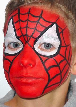 323x451 Spiderman Face Painting Fresh Spiderman Face Painting Painting Ideas - Painting Spiderman Online