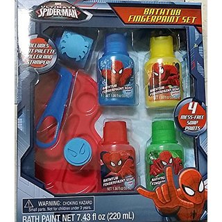 320x320 Buy Ultimate Spider Man Bath Tub Finger Paint Set Online - Painting Spiderman Online