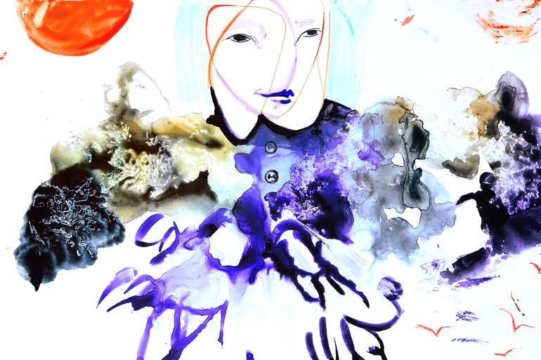 770x513 Saatchi Art Spot Dress Painting By Mariya Lavchieva - Painting Spot