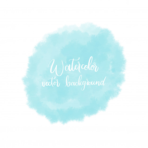 626x626 Watercolor Colorful Round Spot. Watercolour Painting Vector Free - Painting Spot