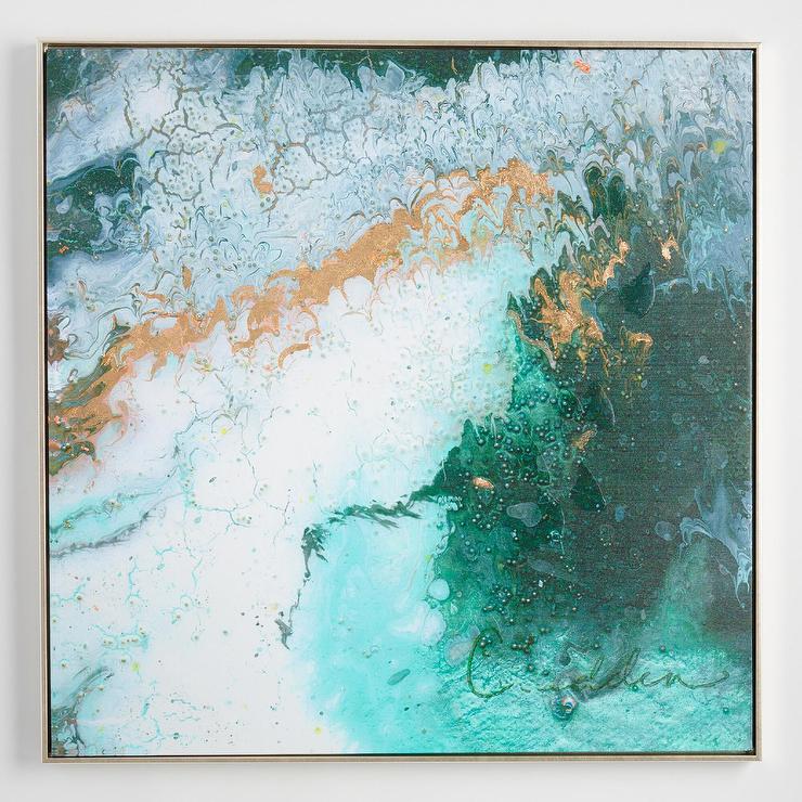 740x740 Between Dreams By Hadden Spotts Gold Frame - Painting Spot