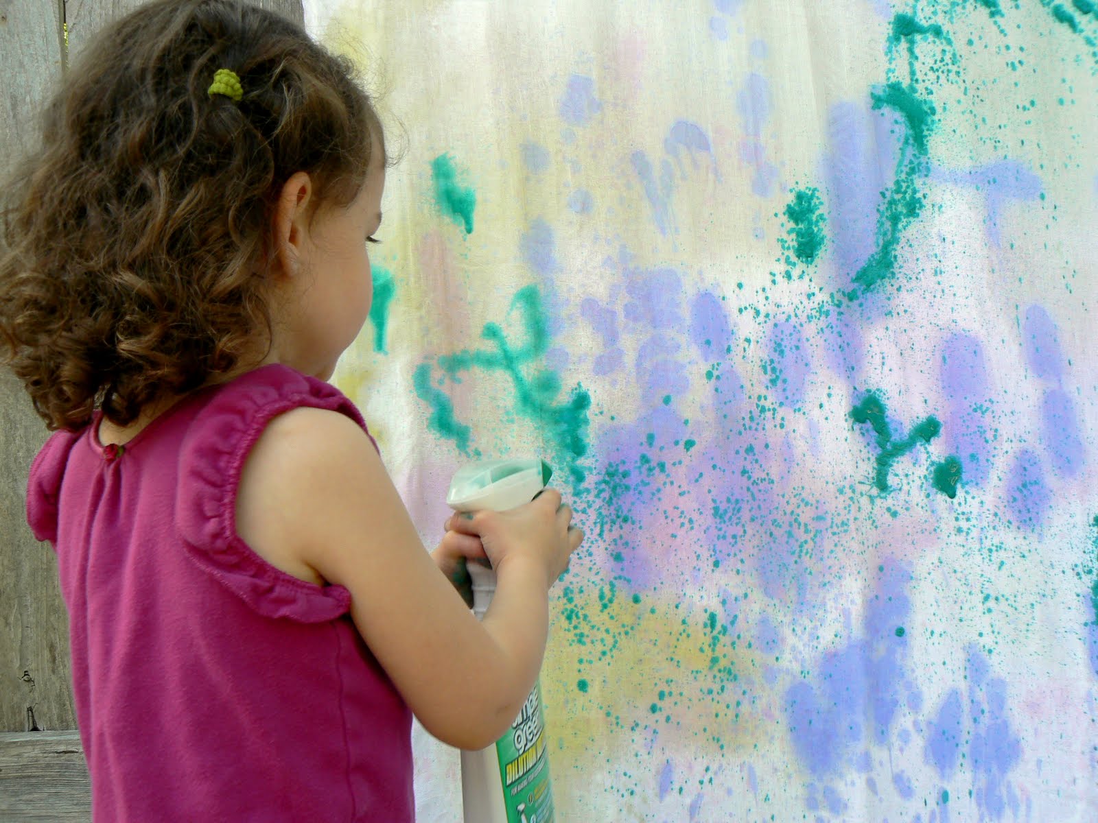 1600x1200 Having Fun - Painting Spray Bottle