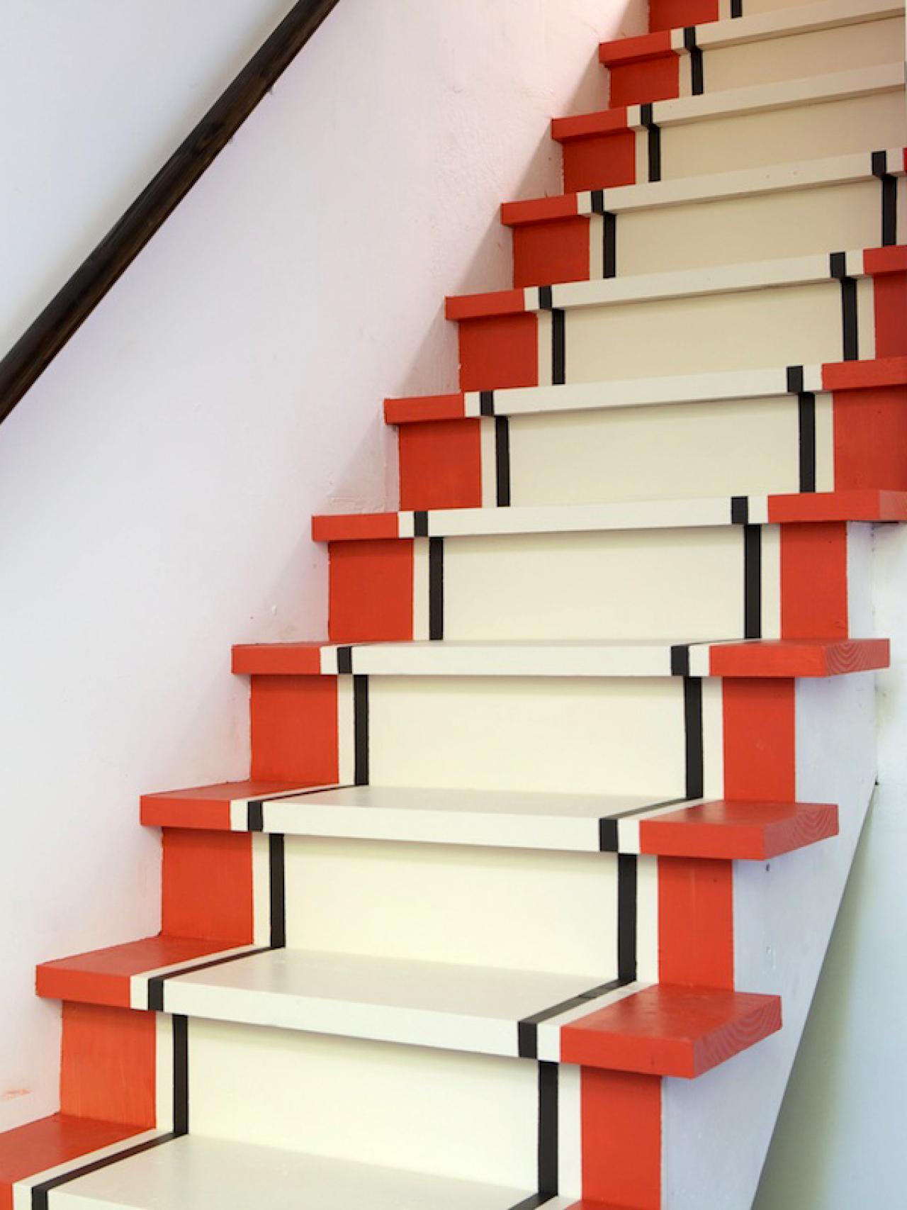 1280x1707 How To Paint A Staircase How Tos Diy - Painting Stairs