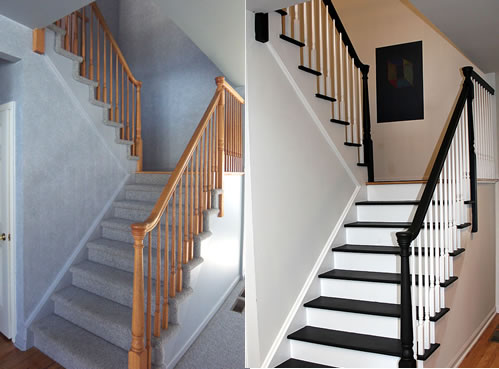 499x369 Painting Stairs Diy Faqs And Tips - Painting Stairs