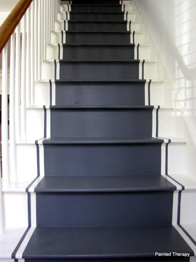 650x867 How To Paint Stairs - Painting Stairs
