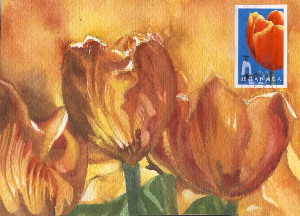1012x730 Paintings For Stamps Alfredngdesign - Painting Stamps
