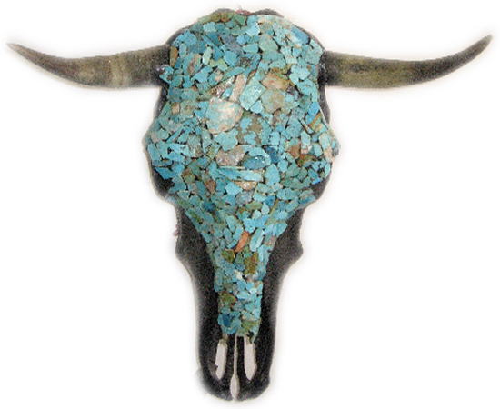 550x450 Longhorn Bull Skulls Horns And Hides - Painting Steer Skull