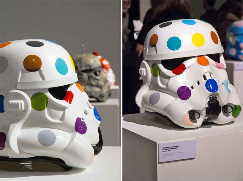 818x611 Renowned Artists Reinterpret Stormtrooper Helmets For Art Wars - Painting Stormtrooper Helmet