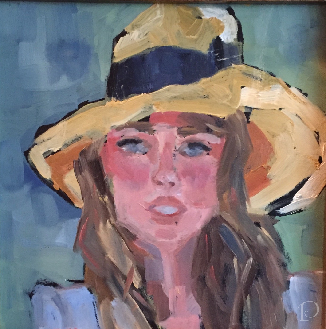 1387x1401 Pamela Copeman Hat - Painting Straw Hats