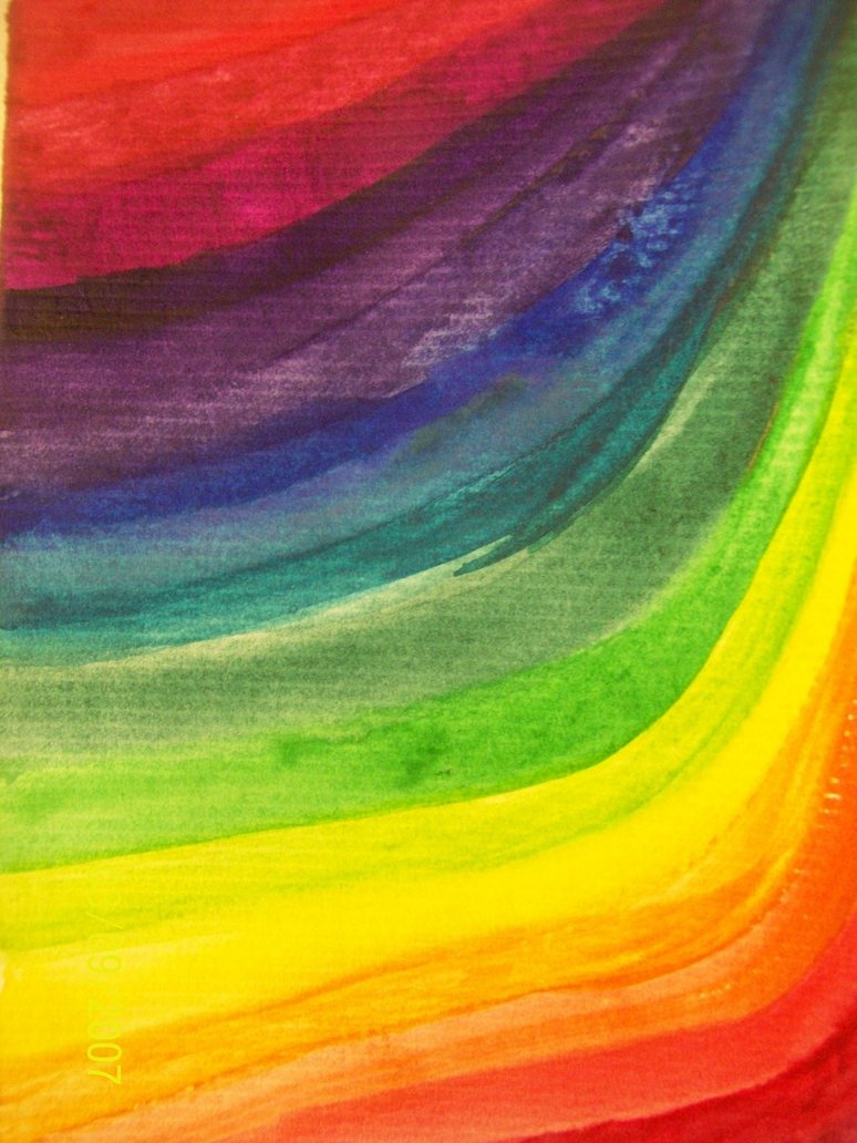774x1032 Rainbow Streak By Misschristine2013 - Painting Streak