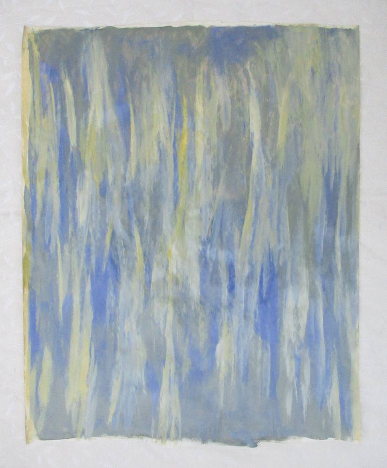 770x931 Saatchi Art Blue Green Streak Painting Limited Edition Print - Painting Streak