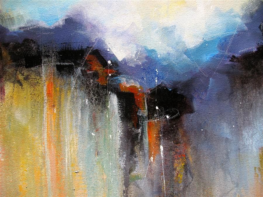 900x675 Acrylic Painting Streak Of Luck Ugallery Online Art Gallery - Painting Streak