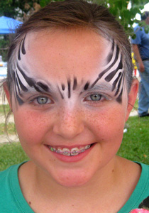 210x300 Tallahassee Face Painter, Entertainer Big Bend, North Florida - Painting Sweat