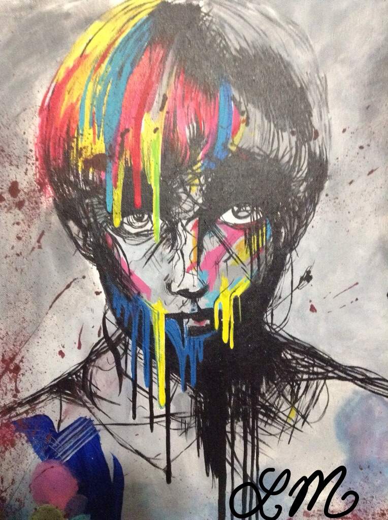 764x1024 Sweat And Tears Kpop Fanart Amino - Painting Sweat