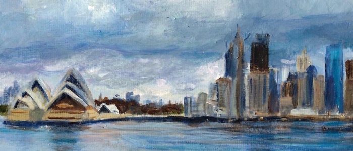 700x300 Portrait Artist And Urban Sketcher. Painted Pet Portraits - Painting Sydney