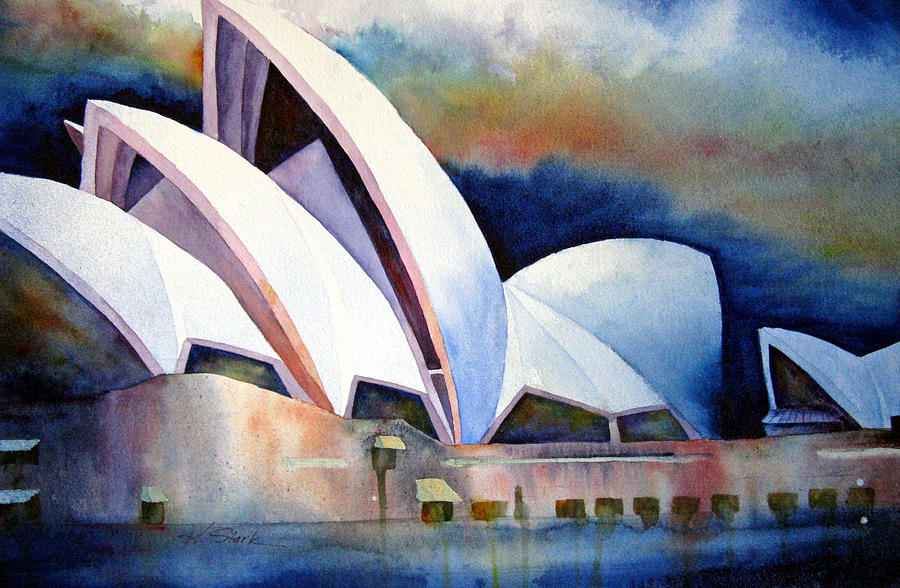 900x588 Sydneys Jewel Painting By Karen Stark - Painting Sydney