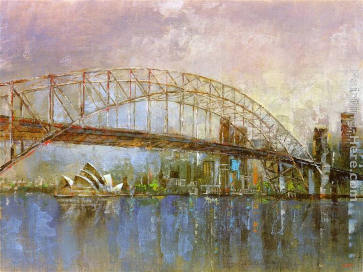 720x540 Michael Longo Sydney Harbour Painting Anysize 50% Off - Painting Sydney