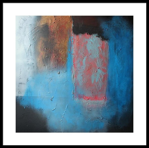 600x596 Synonym Framed Print By Alex Senchenko - Painting Synonym
