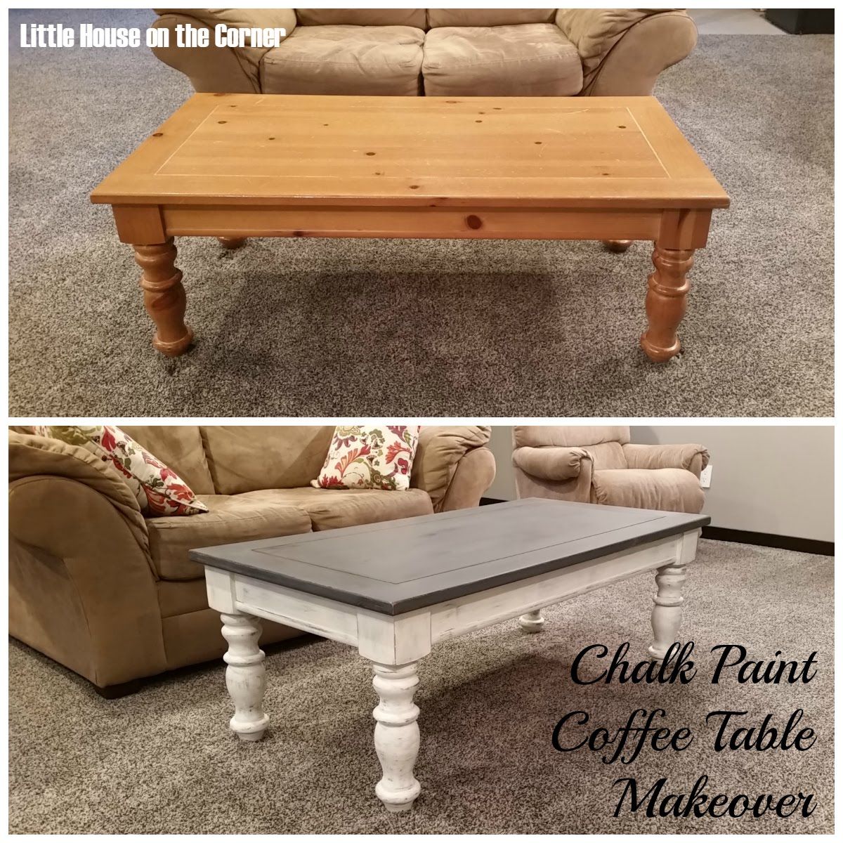 1200x1200 Chalk Paint Coffee Table Makeover Paint Coffee - Painting Table